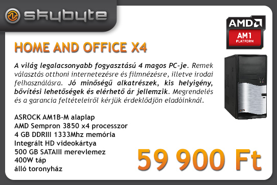 SKYBYTE HOME AND OFFICE X4